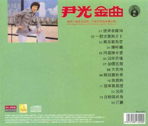 尹光.1981-金曲(2017新世纪复刻版)【风格】【WAV+CUE】