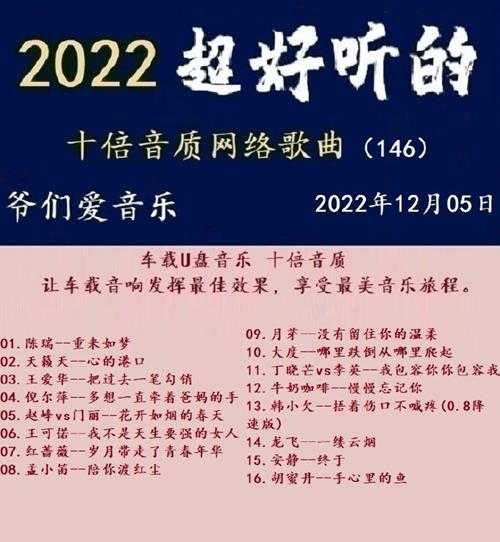 群星《2022超好听的十倍音质网络歌曲(145)》WAV分轨