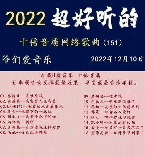 群星《2022超好听的十倍音质网络歌曲(151)》WAV分轨