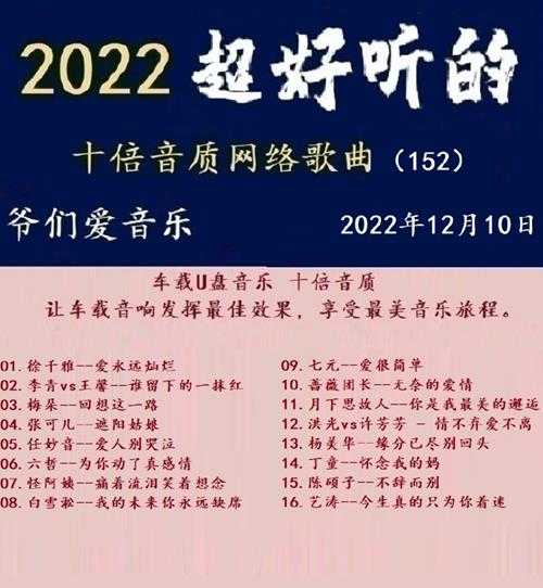群星《2022超好听的十倍音质网络歌曲(152)》WAV分轨