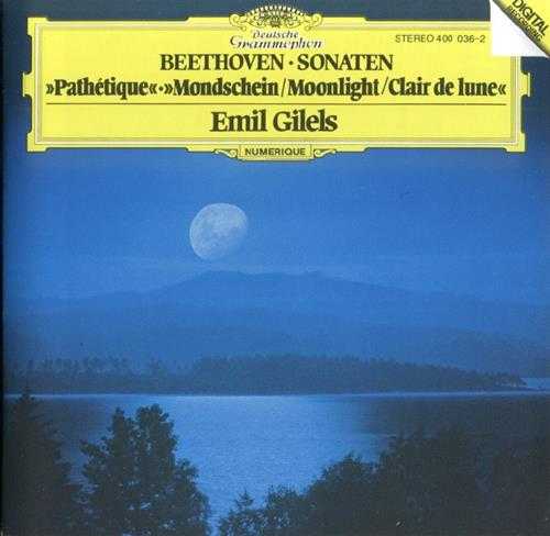 【古典音乐】吉利尔斯《贝多芬“月光”“悲怆”奏鸣曲》1981[FLAC+CUE整轨]