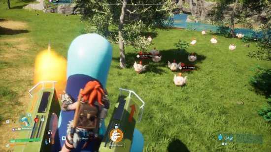 缝合宝可梦游戏《幻兽帕鲁》新视频：捕捉小水龙！
