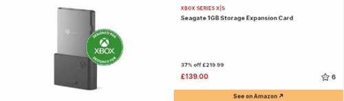 Xbox存储扩展卡英国迎来新史低！1TB售价1275元