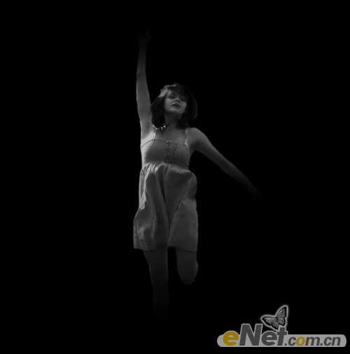 photoshop合成制作出简单的高光美女海报特效