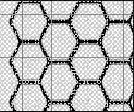 PS入门教程:手把手教你绘制一个深沉典雅的蜂巢背景