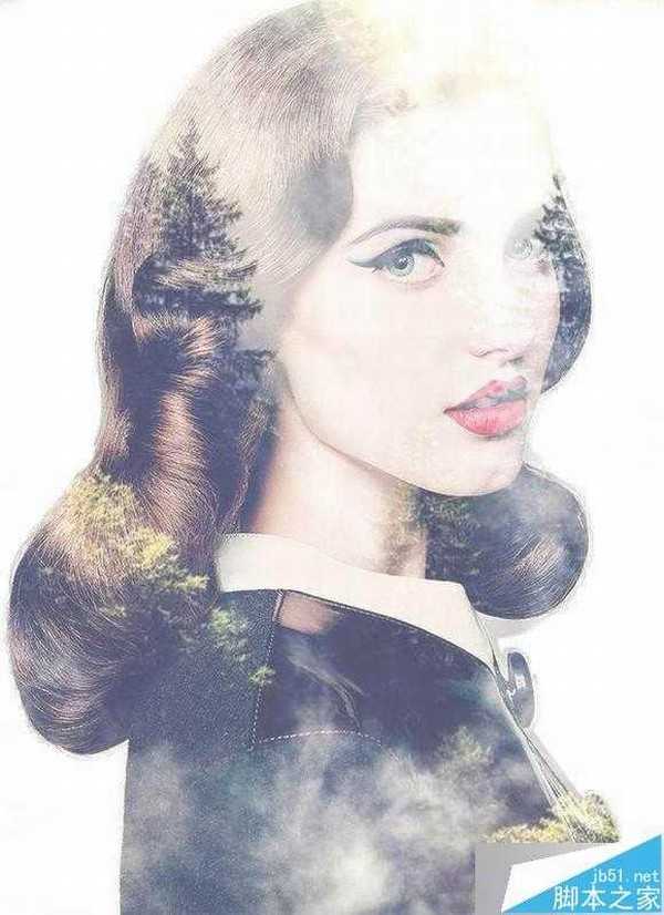 PS合成唯美意境人物照片效果