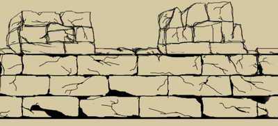 Photoshop手绘线条效果的长城