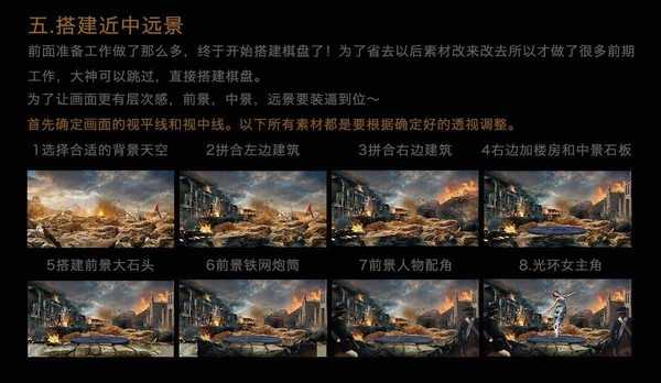 超实用:PS海报合成的思路和步骤