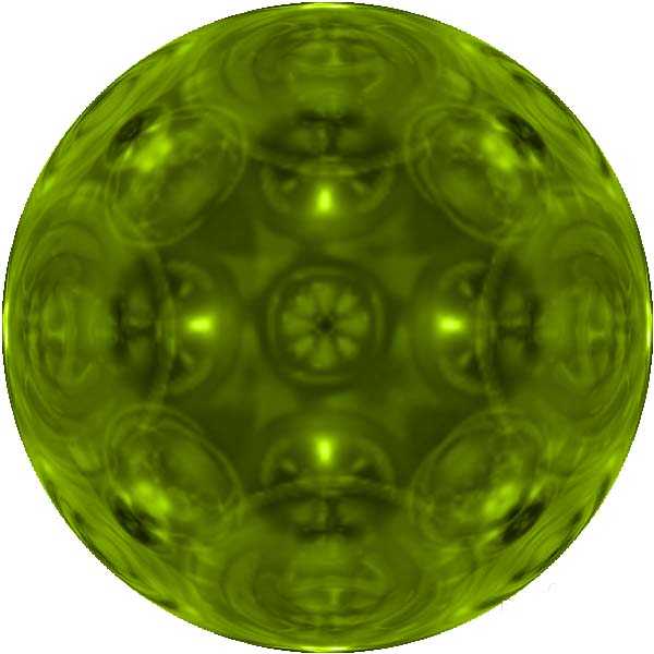 ps怎么使用滤镜设计一个绿色琉璃球?