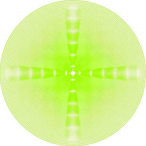 ps怎么设计一个通透的圆形图案?