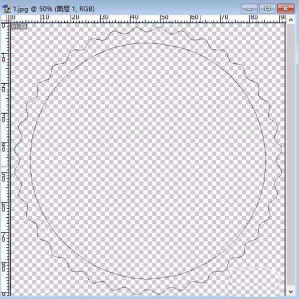 ps怎么设计一款圆形啤酒盖样式的标签?