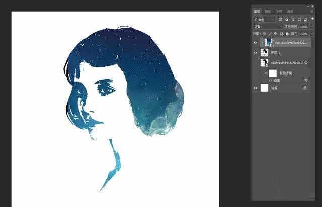 ps如何制作星空头像?ps快速制作漂亮的星空头像教程